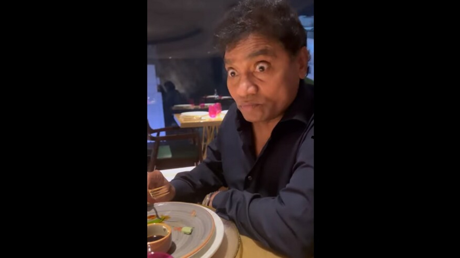 ‘Raja Ekspresi’: Johnny Lever mencoba wasabi untuk pertama kalinya.  Tonton video viralnya |  umum