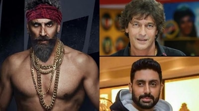 Bachchhan Paandey lead actor Akshay Kumar had joked that the film's title was inspired by Abhishek Bachchan and Chunky Pandey. Bachchhan Paandey lead actor Akshay Kumar had joked that the film's title was inspired by Abhishek Bachchan and Chunky Pandey.