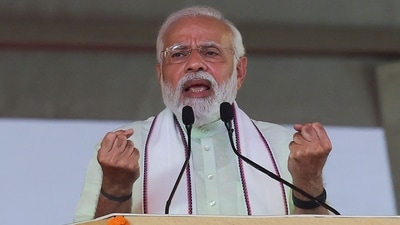 Earlier in the day on March 11, PM Modi addressed a mega Panchayat convention where he invoked Mahatma Gandhi and Sardar Patel. (AFP)