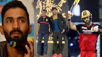 Dinesh Karthik; Faf du Plessis; Glenn Maxwell Dinesh Karthik; Faf du Plessis; Glenn Maxwell