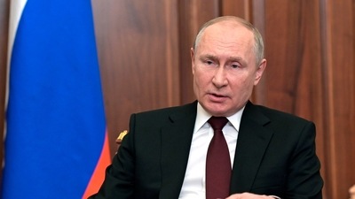 Russian President Vladimir Putin. (AP)