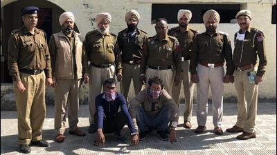 The duo has been booked under Sections 379 (punishment for theft), 411(dishonestly receiving stolen property) of the Indian Penal Code (IPC). (HT PHOTO )
