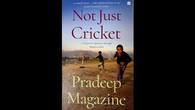 Sports writer Pradeep Magazine’s memoir ‘Not Just Cricket’ speaks of the sport he cherishes and times spent in newspaper offices. (HT PHOTO ) Sports writer Pradeep Magazine’s memoir ‘Not Just Cricket’ speaks of the sport he cherishes and times spent in newspaper offices. (HT PHOTO )