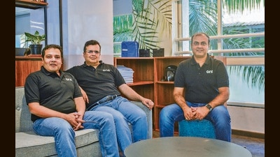 On a mission to re-imagine credit and payments from ‘first principles’, Anurag Sinha, Rupesh Kumar, and Vibhav Hathi founded FPL Technologies in February 2019. (HT PHOTO) On a mission to re-imagine credit and payments from ‘first principles’, Anurag Sinha, Rupesh Kumar, and Vibhav Hathi founded FPL Technologies in February 2019. (HT PHOTO)