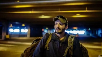 This is believed to be sniper Wali, one of the deadliest snipers of the world, who has joined Ukraine's fight against Russia and is also documenting his journey.&nbsp;