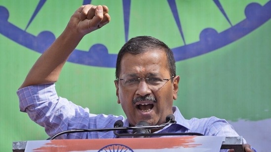 Delhi chief minister and Aam Aadmi Party convener Arvind Kejriwal. (AP Photo)