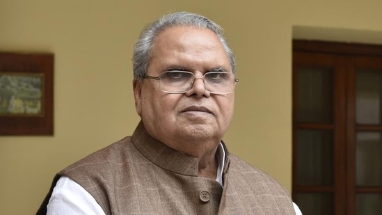 Meghalaya governor Satya Pal Malik. (Sanjeev Verma/HT File PHOTO)