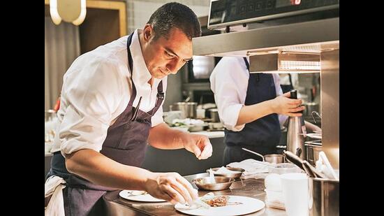 At Odette, servers, managers and even chef Julien Royer, check on each table throughout the meal