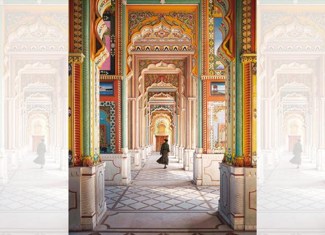 Vibrant walkways in the Jawahar Circle garden (del Newma/AlamyStock) Vibrant walkways in the Jawahar Circle garden (del Newma/AlamyStock)