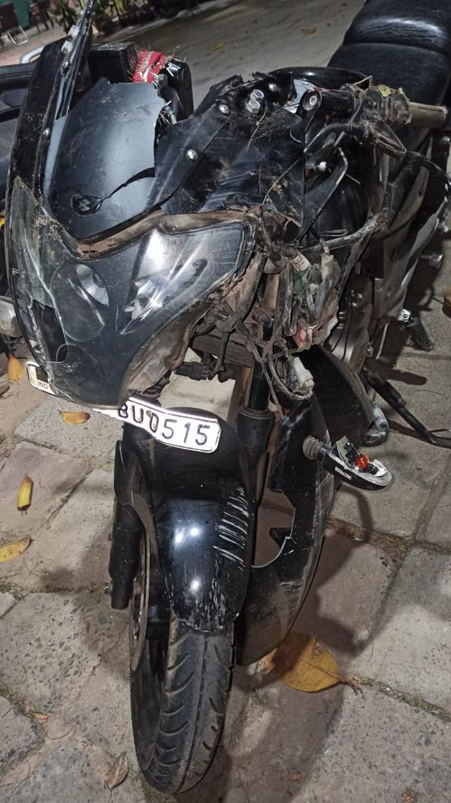 The victim’s motorcycle (HT) The victim’s motorcycle (HT)