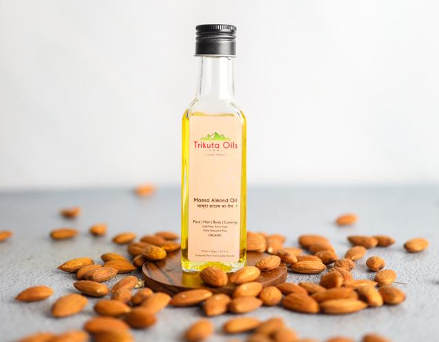 The Almond Oil by TRIKUTA has excellent benefits for both the hair and skin The Almond Oil by TRIKUTA has excellent benefits for both the hair and skin