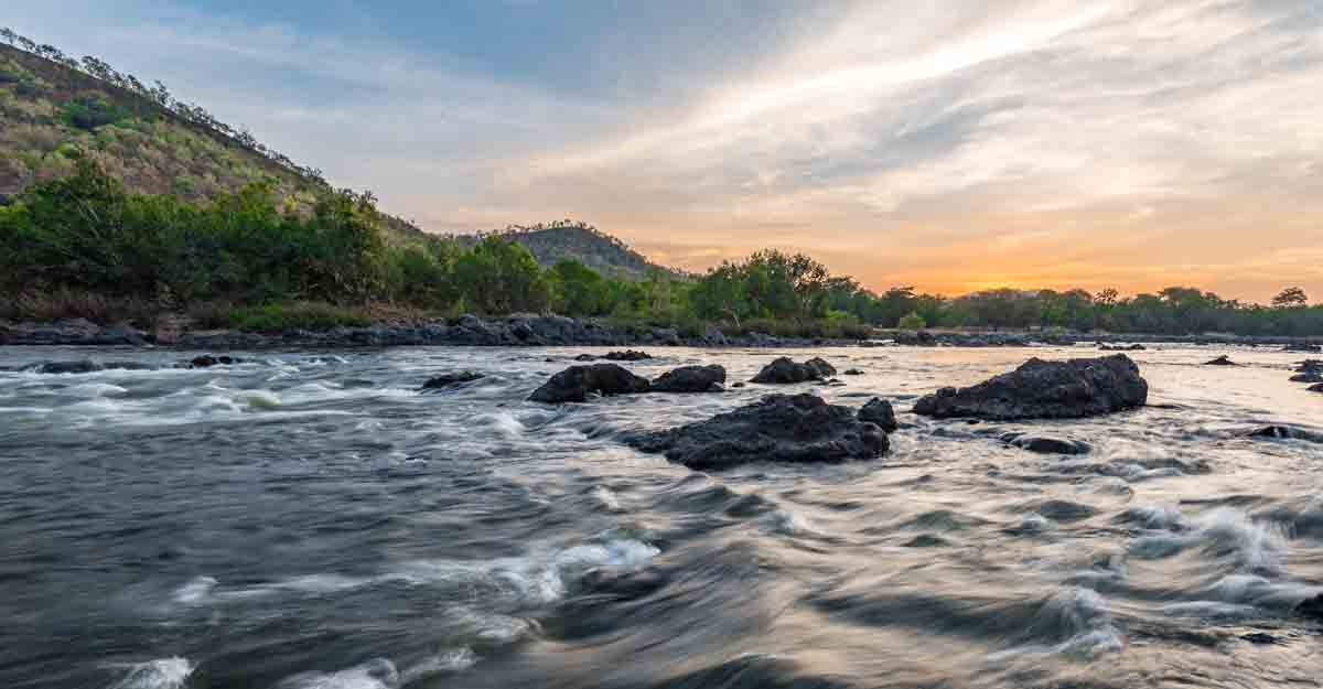 The beautiful river on the trek to Bheemeshwari Credits : Susan Philipose.(onmanorama)