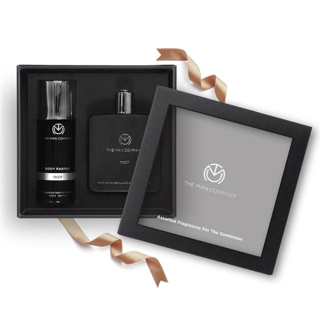 The Noir fragrance and EDT set from THE MAN COMPANY has a long-lasting smell which is perfect for a night out The Noir fragrance and EDT set from THE MAN COMPANY has a long-lasting smell which is perfect for a night out