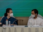 Sonia Gandhi and Rahul at the Congress Working Committee meeting on Sunday. Sonia Gandhi and Rahul at the Congress Working Committee meeting on Sunday. 