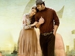 Pooja Hegde and Prabhas in Radhe Shyam. Pooja Hegde and Prabhas in Radhe Shyam.