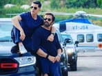 Before directing him in Sooryavanshi, Rohit Shetty had worked as Akshay Kumar's stunt double in Suhaag (1994). Before directing him in Sooryavanshi, Rohit Shetty had worked as Akshay Kumar's stunt double in Suhaag (1994).
