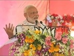 Prime Minister Narendra Modi, addressing BJP workers before filing nomination papers from Varanasi, said there was an unprecedented pro-incumbency wave in the country.(HT file) Prime Minister Narendra Modi, addressing BJP workers before filing nomination papers from Varanasi, said there was an unprecedented pro-incumbency wave in the country.(HT file)