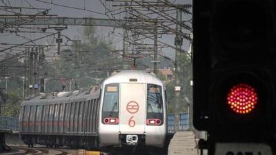 The length of the railway tracks crossed by the upcoming Delhi Metro line will be about 110 metres. (Picture for representation only/Sanchit Khanna-HT) The length of the railway tracks crossed by the upcoming Delhi Metro line will be about 110 metres. (Picture for representation only/Sanchit Khanna-HT)