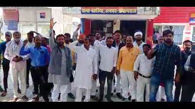 Prayagraj police deny local BJP leader’s allegations; probe under way (HT photo)