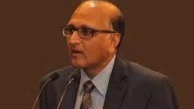 Supreme Court judge S Ravindra Bhat on Sunday presided over the 18th KK Luthra moot court event, the only moot court on criminal law held internationally within the country. (HT PHOTO.) Supreme Court judge S Ravindra Bhat on Sunday presided over the 18th KK Luthra moot court event, the only moot court on criminal law held internationally within the country. (HT PHOTO.)