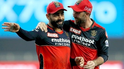 Virat Kohli Royal Challengers Bangalore and Glenn Maxwell&nbsp; (ANI)