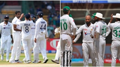 Snippets from Bengaluru and Karachi Test (AP)