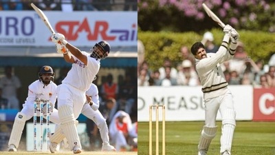 Rishabh Pant; Kapil Dev (ANI/Getty) Rishabh Pant; Kapil Dev (ANI/Getty)