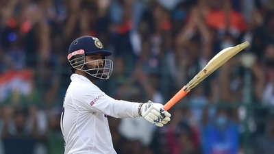 Bengaluru: India's batsman Rishabh Pant raises his bat after scoring a half-century, during the second day of the second test cricket match between India and Sri Lanka, at Chinnaswamy Stadium in Bengaluru, Sunday, March 13, 2022. (PTI Photo/Shailendra Bhojak)(PTI03_13_2022_000216A) (PTI) Bengaluru: India's batsman Rishabh Pant raises his bat after scoring a half-century, during the second day of the second test cricket match between India and Sri Lanka, at Chinnaswamy Stadium in Bengaluru, Sunday, March 13, 2022. (PTI Photo/Shailendra Bhojak)(PTI03_13_2022_000216A) (PTI)