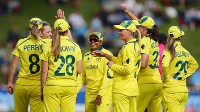 Australia in action in women's world cup. (Twitter/ICC)