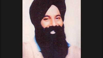 Kuljit Singh Dhatt, a relative of Shaheed Bhagat Singh, who had gone missing after being picked up by the Hoshiarpur police in 1989.