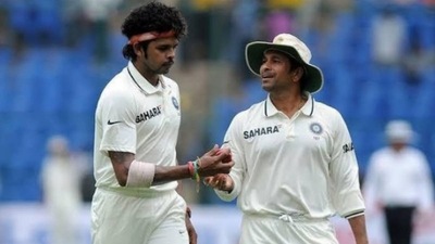 Sreesanth with Sachin Tendulkar (Instagram/Sachin Tendulkar) Sreesanth with Sachin Tendulkar (Instagram/Sachin Tendulkar)