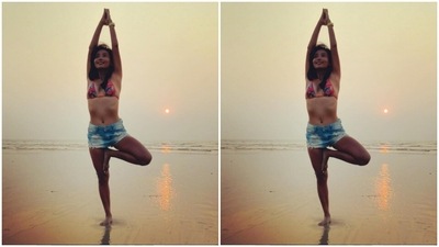 Ankita Konwar performs Vrikshasana, speaks of nature's effect on us (Instagram/@ankita_earthy)