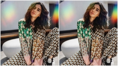 "Colour me good," wrote Shibani in the caption. (Instagram/@shibanidandekar)