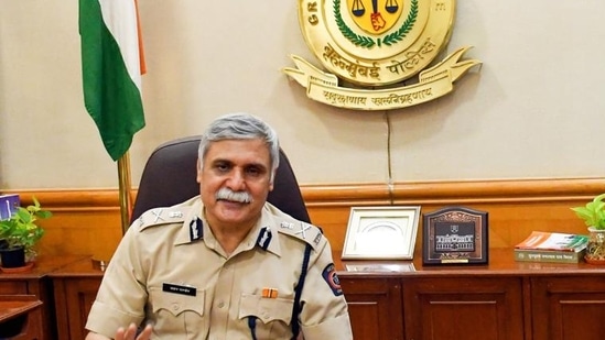Newly appointed Mumbai Police commissioner Sanjay Pandey. (ANI Photo)