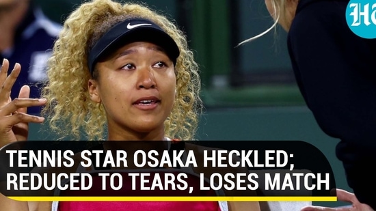 Naomi Osaka breaks down after being abused by spectator at Indian Wells