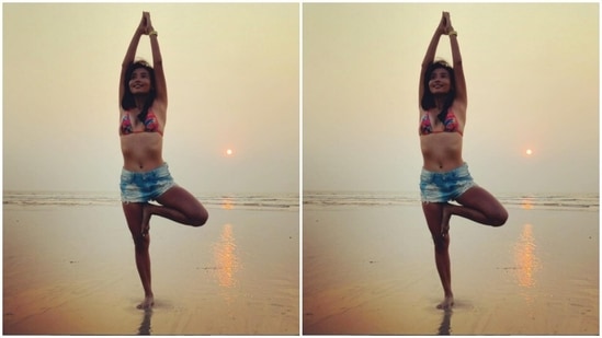 Ankita Konwar performs Vrikshasana, speaks of nature's effect on us(Instagram/@ankita_earthy)