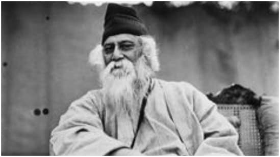 Bengali author Rabindranath Tagore.(Pinterest)