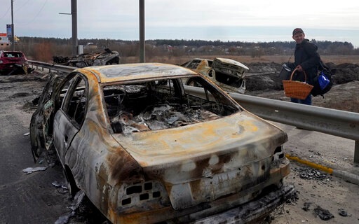 A burnt car was found with a charred body inside, which was not been identified. (Image for representation purposes only) (AP)