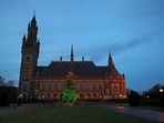 General view of the International Court of Justice (ICJ) in The Hague, Netherlands.