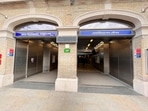 The signboards in English and Bengali outside and throughout the station. The signboards in English and Bengali outside and throughout the station.