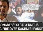 WHY CONGRESS' KERALA UNIT IS FACING OVER KASHMIRI PANDITS WHY CONGRESS' KERALA UNIT IS FACING OVER KASHMIRI PANDITS
