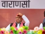 Samajwadi Party President Akhilesh Yadav and RJD Chief Jayant Chaudhary seen together at an event in Varanasi. (PTI) Samajwadi Party President Akhilesh Yadav and RJD Chief Jayant Chaudhary seen together at an event in Varanasi. (PTI)