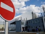 File photo of a New Safe Confinement structure over the old sarcophagus covering the damaged fourth reactor at the Chernobyl nuclear power plant.