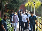 Congress leader Rahul Gandhi arrives to attend the Congress Working Committee meeting after losses in the recent assembly elections in five states, at the AICC headquarters in New Delhi. (PTI) Congress leader Rahul Gandhi arrives to attend the Congress Working Committee meeting after losses in the recent assembly elections in five states, at the AICC headquarters in New Delhi. (PTI)