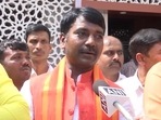 UP election: BJP’s winning candidate said that the party and voters gave a message that “even an ordinary worker can reach greater heights.(ANI) UP election: BJP’s winning candidate said that the party and voters gave a message that “even an ordinary worker can reach greater heights.(ANI)