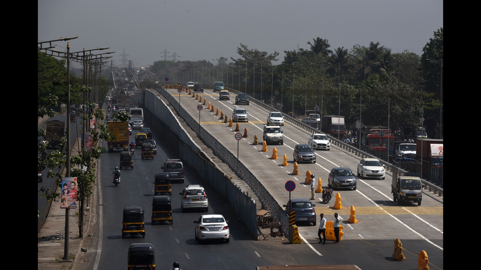 MMRDA Opens Flyover For Chheda Nagar Junction Decongestion Mumbai News Hindustan Times