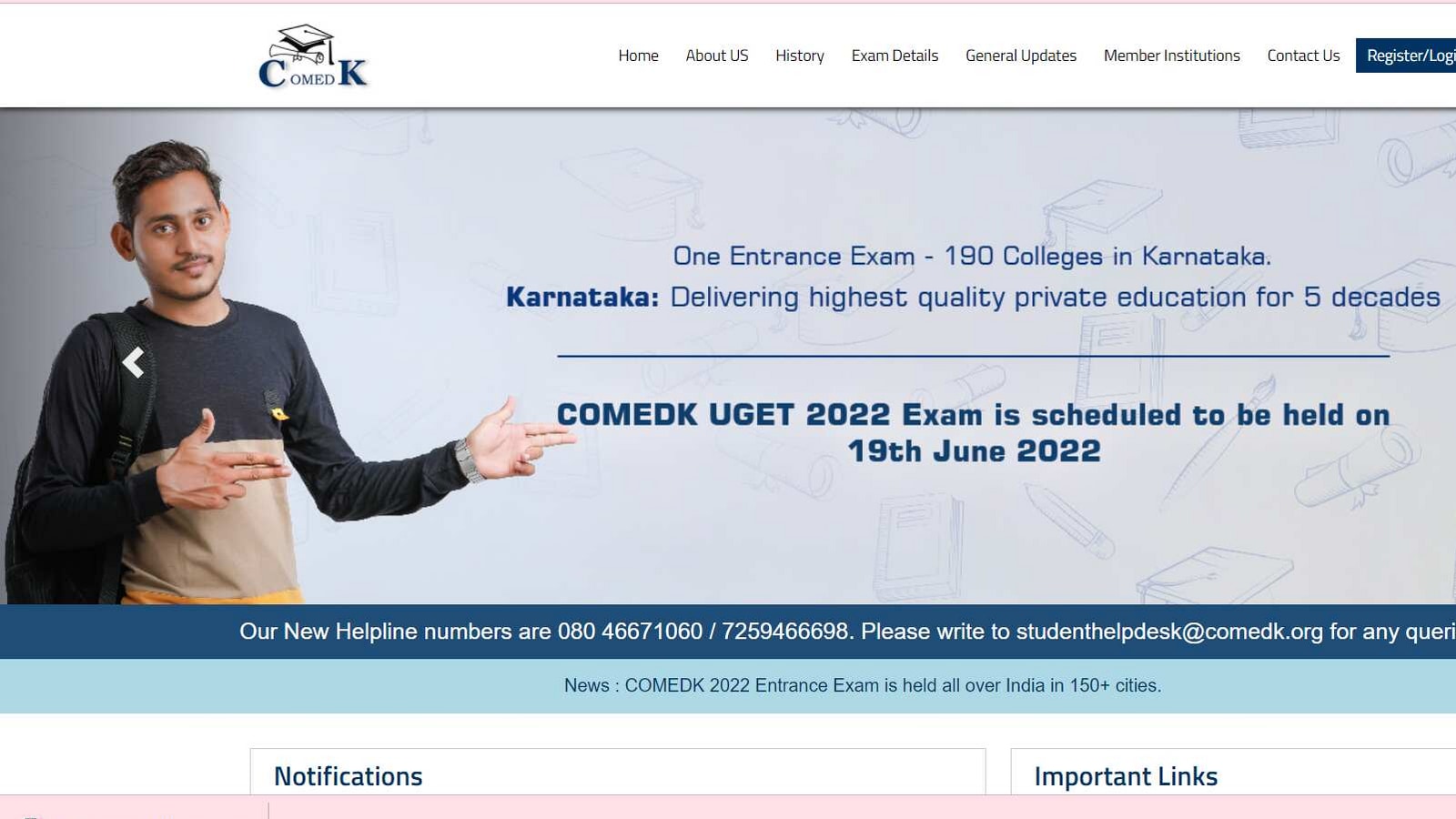 COMEDK UGET 2022: Registration Process begins at www.comedk.org, details here