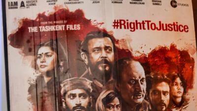 Film Director Vivek Agnihotri at a press conference for his newly released film 'Kashmir Files' on Monday. The movie has been exempted from entertainment tax by several states (PTI) Film Director Vivek Agnihotri at a press conference for his newly released film 'Kashmir Files' on Monday. The movie has been exempted from entertainment tax by several states (PTI)