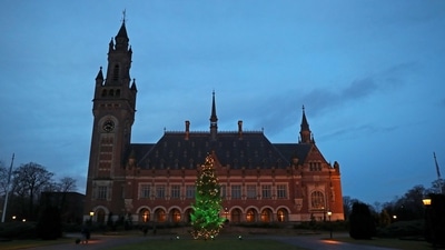 General view of the International Court of Justice (ICJ) in The Hague, Netherlands. (Reuters)