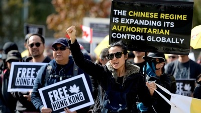 Hong Kong rally&nbsp; (REUTERS)
